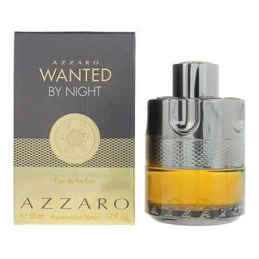Azzaro Wanted by Night men's eau de parfum, 50 ml packaging