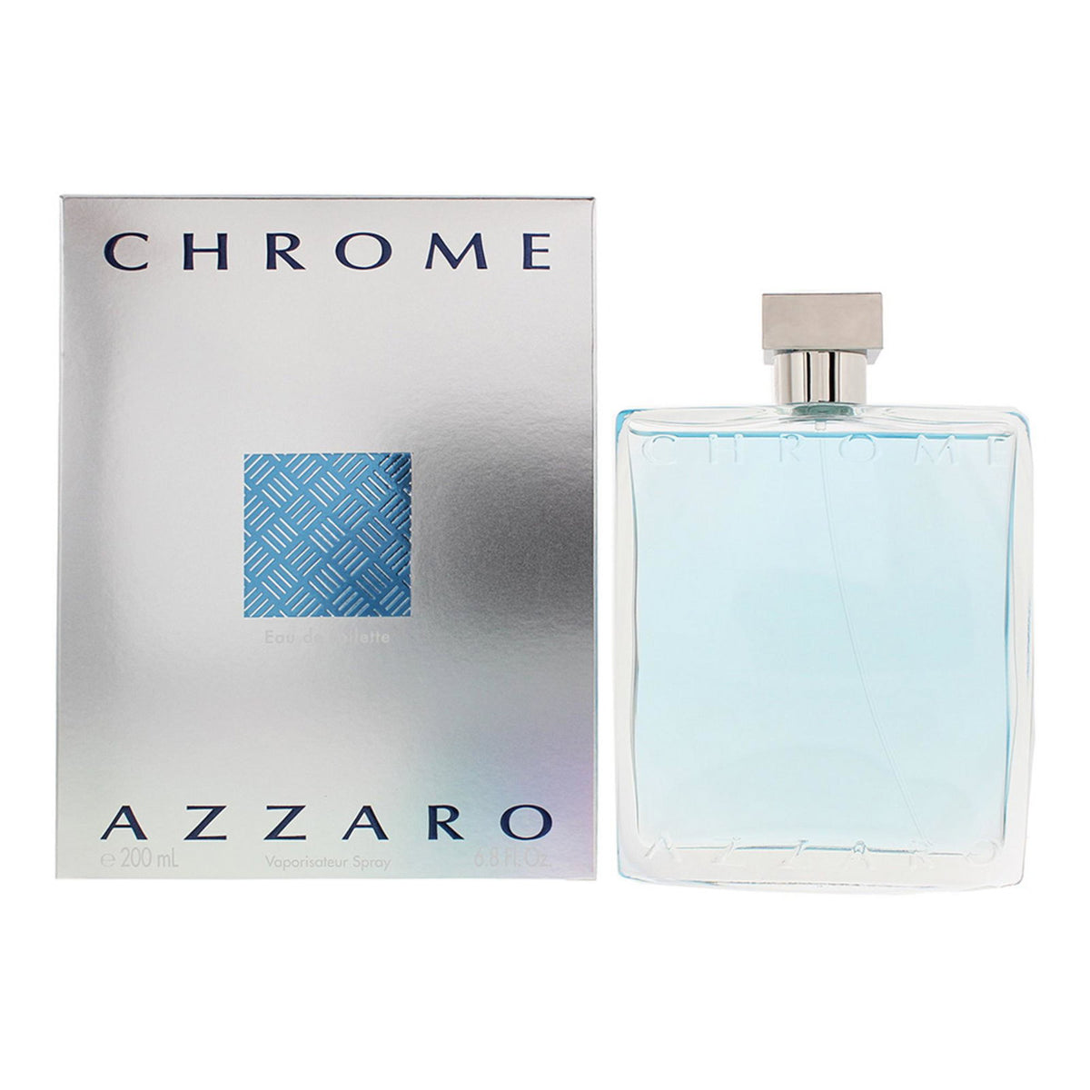 Azzaro Chrome men's eau de toilette, 200 ml packaging