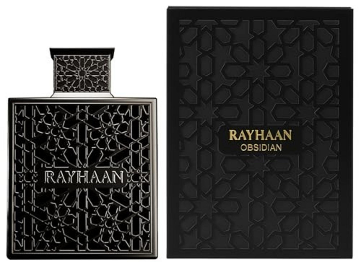Rayhaan, Obsidian, Eau de Parfum, Pour Homme, 100 ml