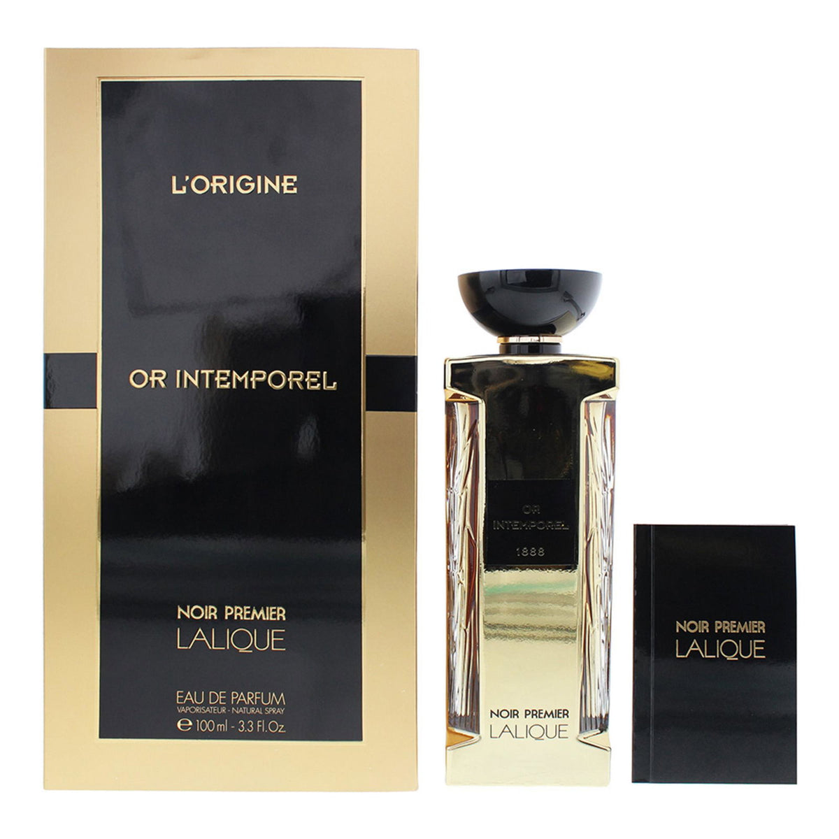 Lalique Noir Premier Or Intemporel Eau de Parfum Unisexe 100ml – vue 2