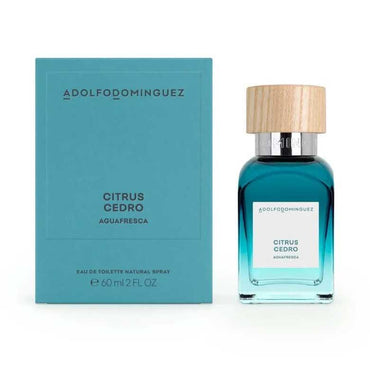Adolfo Dominguez Agua Fresca Citrus Cedro Eau de Toilette for Men – Fresh Citrus Woody Fragrance.