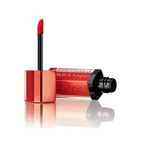 Bourjois, Rouge Edition Aqua Laque, Flüssiger Lippenstift, 06, Feeling Reddy, 7,7 ml