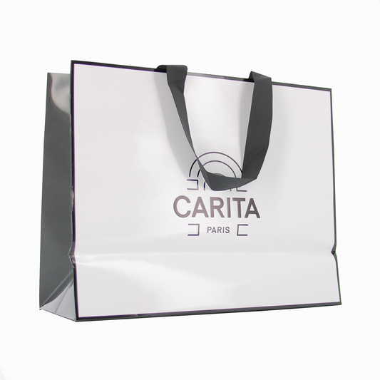 Carita Paris Luxus-Einkaufstasche – Hochwertige GWP-Geschenktasche (Größe M)