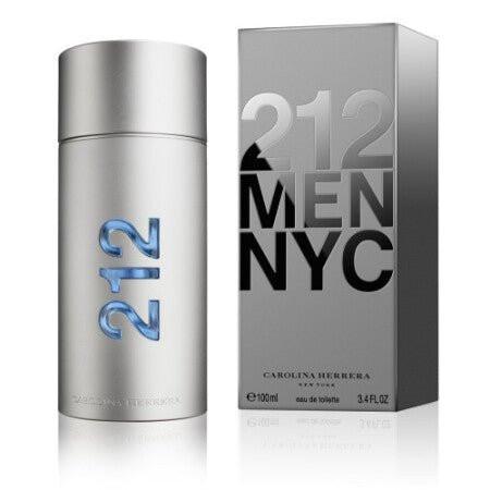 Carolina Herrera 212 Men Eau de Toilette 100ml Parfum Homme.