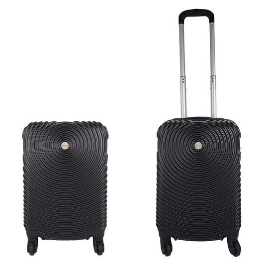 Ceruzo Handbagage Koffer - 51.5 Cm - Zwart - Afanaya