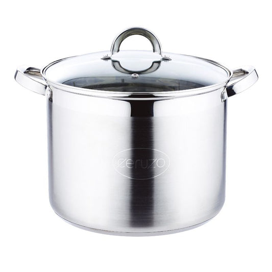 Ceruzo Rvs Soeppan - 12 Liter - Ø28 Cm - Afanaya