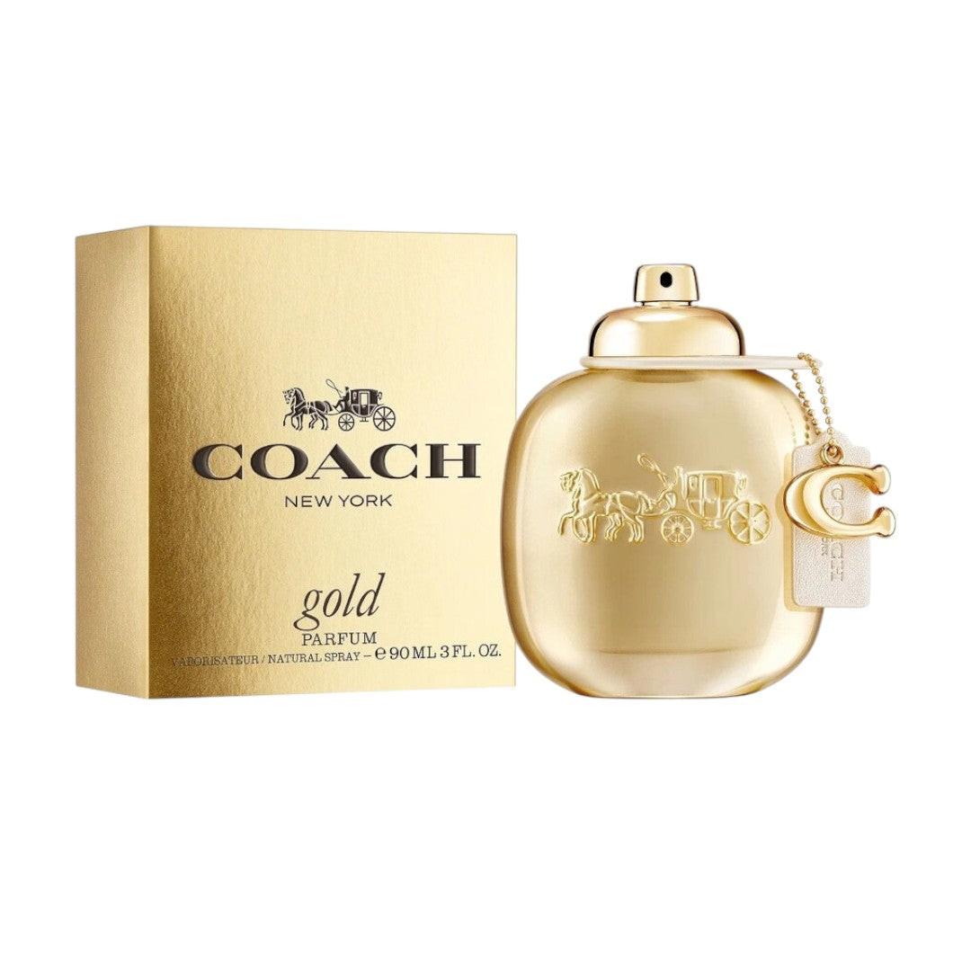 Coach Gold Parfum for Women 90ml – Luxury Floral Amber Fragrance.