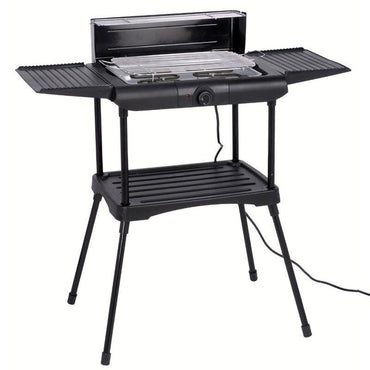 Excellent Electrics Standing Electric Barbecue Grill With Stand For Smokeless Outdoor Grilling.