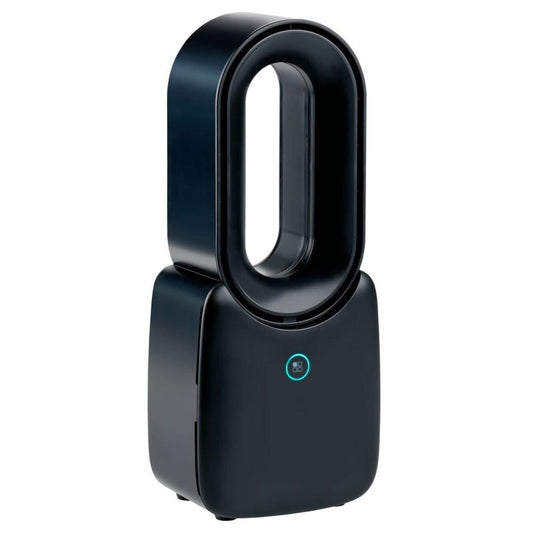 Lifetime Air Bladeless Table Fan – Quiet USB-C Desk Fan with LED Mood Light.