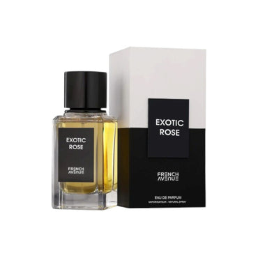 French Avenue Exotic Rose Eau de Parfum Unisex – Luxury Rose Oriental Fragrance 100ml