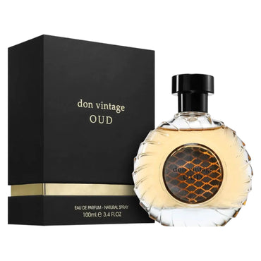 French Avenue Don Vintage Oud Eau de Parfum Unisex – Classic Vintage Oud Fragrance 100ml