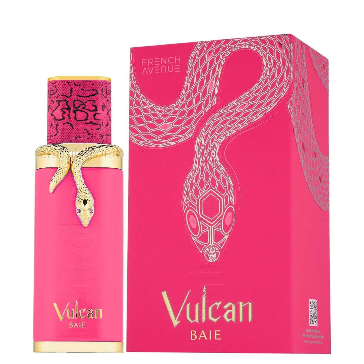 French Avenue Vulcan Baie Eau de Parfum Unisexe – Parfum Frais Aquatique Baie 100ml