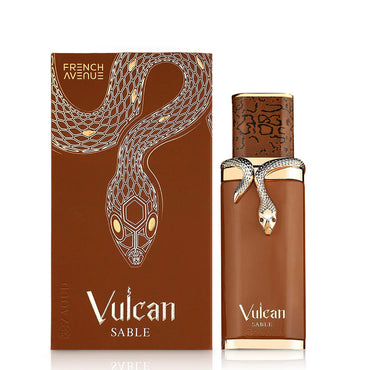 French Avenue Vulcan Sable Eau de Parfum Unisex – Smoky Woody Sand Fragrance 100ml