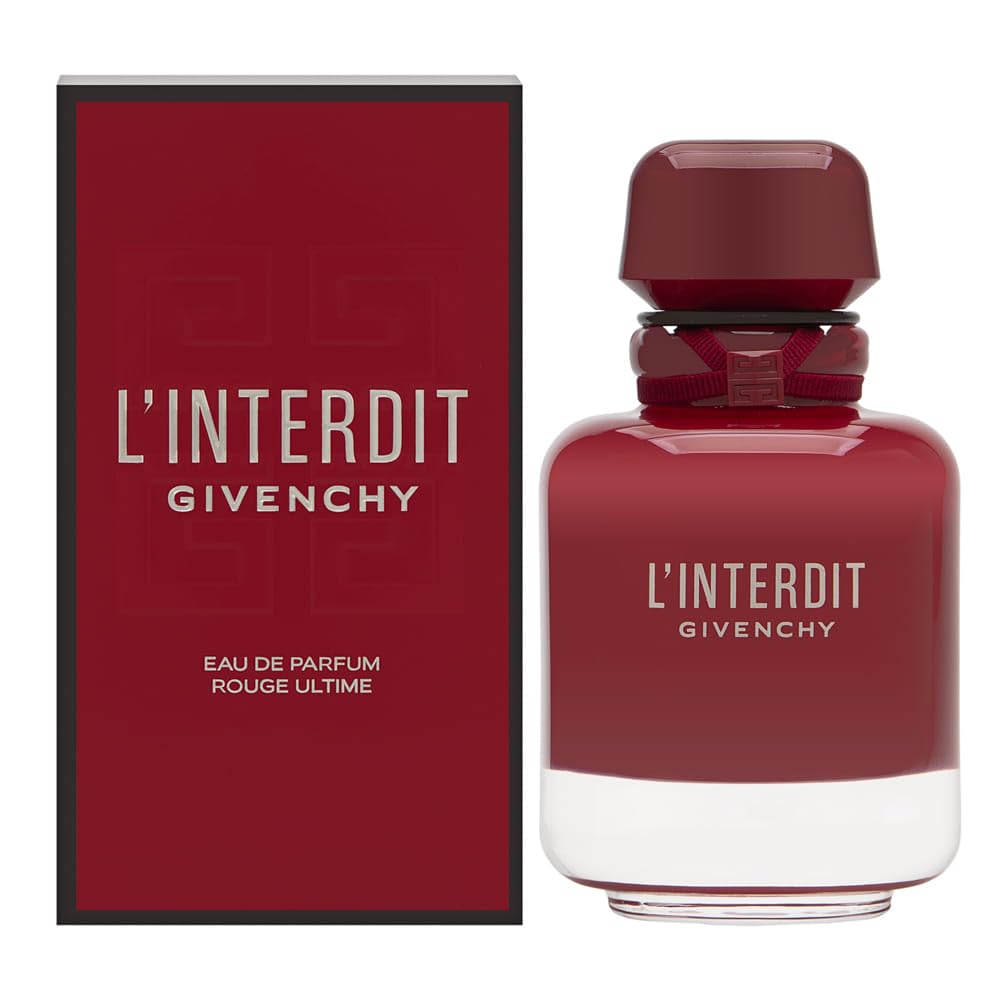 Givenchy L'Interdit Rouge Ultime Eau de Parfum Femme 80ml – Parfum Luxe Sombre