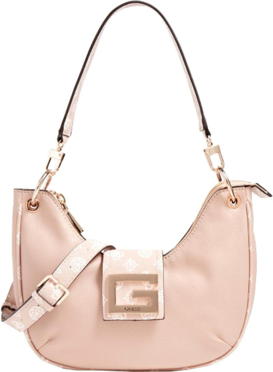 Guess Brightside Große Hobo Bag – Luxuriöse Handtasche aus Polyurethan in Rouge für Damen