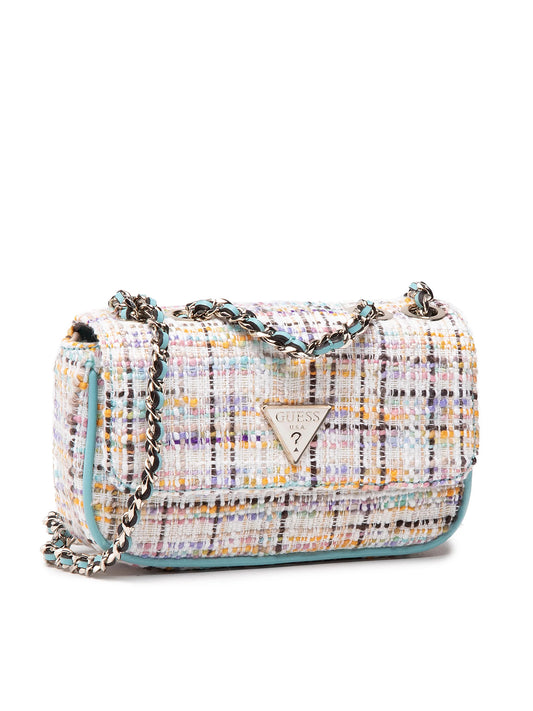 Guess, Cessily, Umhängetasche aus Textil, Mehrfarbig, hwtm76, Für Damen
