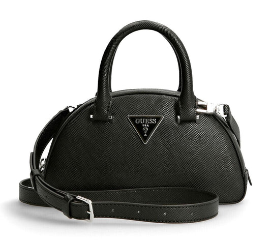 Guess, Cordelia, Polyurethane, Textile Bag, Black, For Women, Mini.