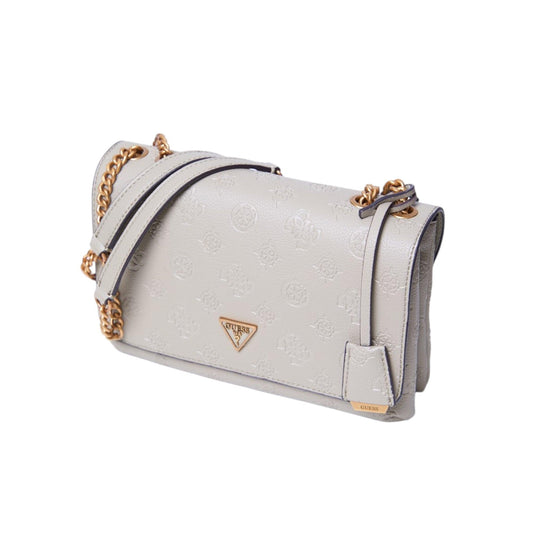 Guess Helaina Synthetic Leather & Textile Bag in Sage Green for Women.