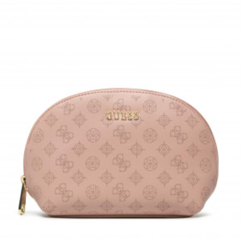Guess Nude Luxury Textile Kosmetiktasche für Damen – Hochwertige Designer-Kulturtasche