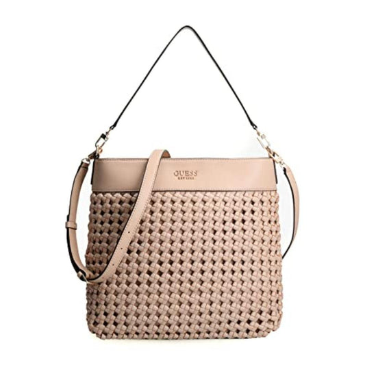 Guess, Sicilia, Artificial Fiber, Textile Bag, Pink, HWWG8490020PIN, For Women, 29 x 9 x 24.