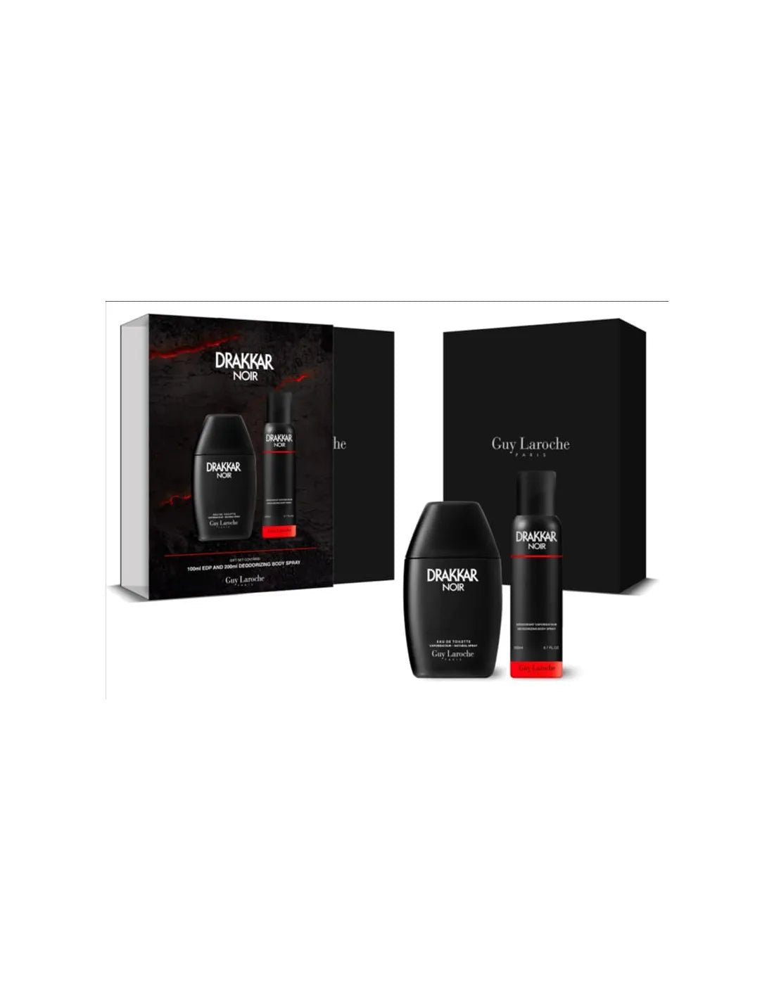 Guy Laroche Drakkar Noir et 100 Vap Desodorante 150 Cof - Afanaya