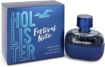 Hollister Festival Nite For Him Eau De Toilette 100ml - Afanaya