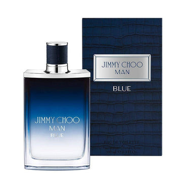 Jimmy Choo Man Blue Eau de Toilette 100 ml – Dynamic Woody - Aromatic Cologne for Men - Afanaya