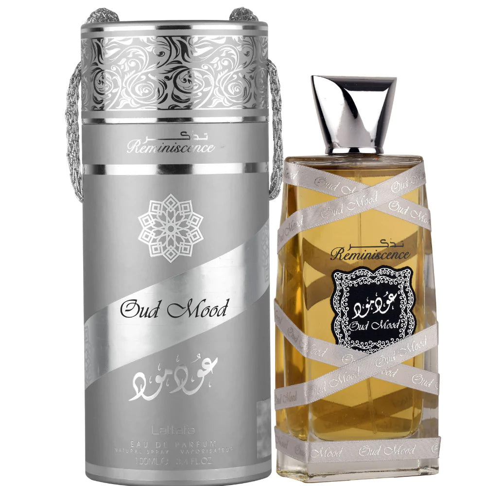 Lattafa Oud Mood Reminiscence Eau de Parfum Unisex Reichhaltiger Oud-orientalischer Duft 100ml