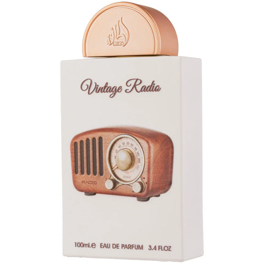 Lattafa Vintage Radio Eau de Parfum Unisexe 100ml – flacon