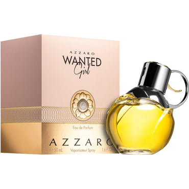 Azzaro Wanted Girl women's eau de parfum, 50 ml packaging