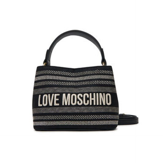 Love Moschino Handbag Sacs a Main Designer Tote Bag Luxury Faux Leather Everyday Use With Bold Logo.
