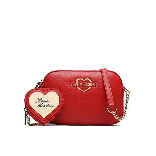 Love Moschino Sacs Bandouliere Shoulder Bag With Adjustable Strap Chic High Quality Materials.