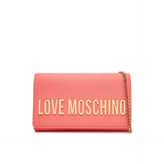 Love Moschino Shoulder Bag Sacs Porte Epaule Luxury Design Etagere Wood Detailing.