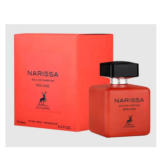 Maison Alhambra Narissa Rouge Eau De Parfum 100ml Spray.