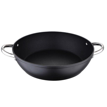 Masterpro 32cm Nonstick Paella Pan for Induction Cooking.