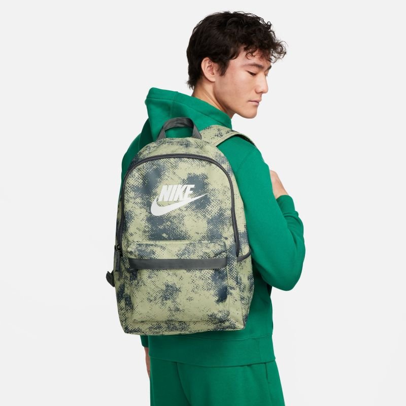 Nike Heritage Backpack – Grey/Silver - Afanaya