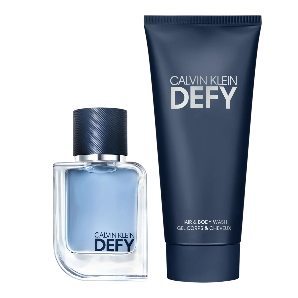 Coffret Calvin Klein Defy Homme – Gel Douche & Shampoing 100ml + EDT 50ml – coffret