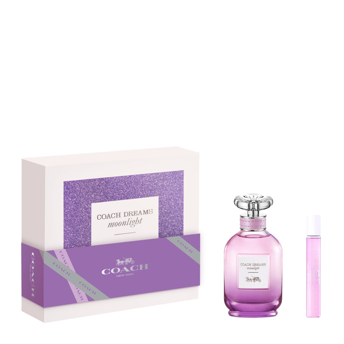 Set Coach : Dreams Moonlight, Eau De Parfum, Pour Femme, 60 ml + Dreams Moonlight, Eau De Parfum, Pour Femme, 7,5 ml