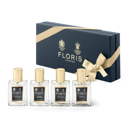 Visuel produit Coffret parfum Floris of London Night Scented Jasmine & Bouquet De La Reine pour femme et unisexe, 4 pièces – produit