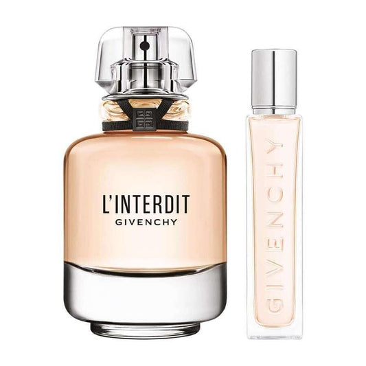 Givenchy L'Interdit Gift Set for Women – EDP 80ml + Mini 12.5ml.