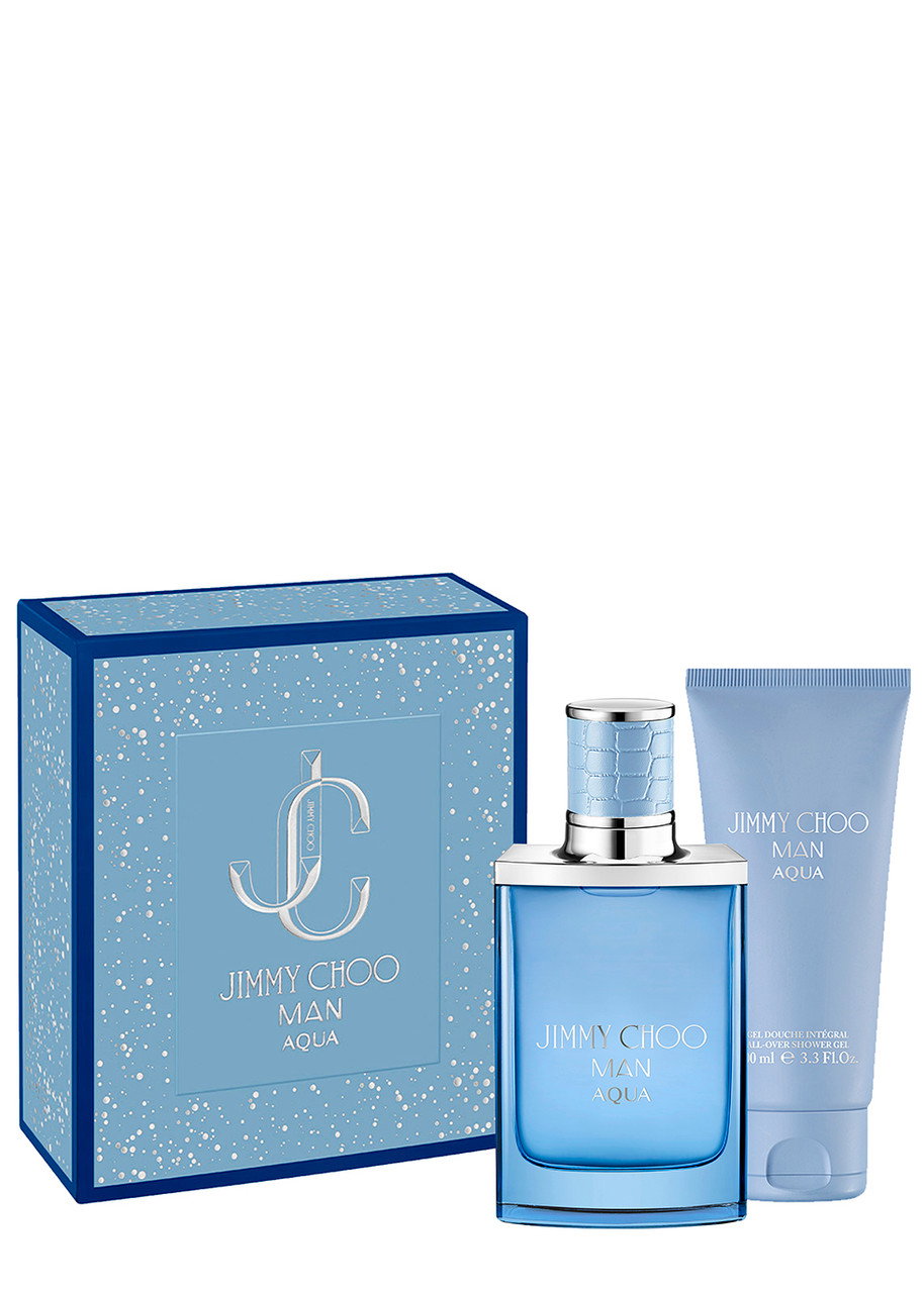 Jimmy Choo Aqua Perfume Gift Set for Men, 2 Pieces – product image