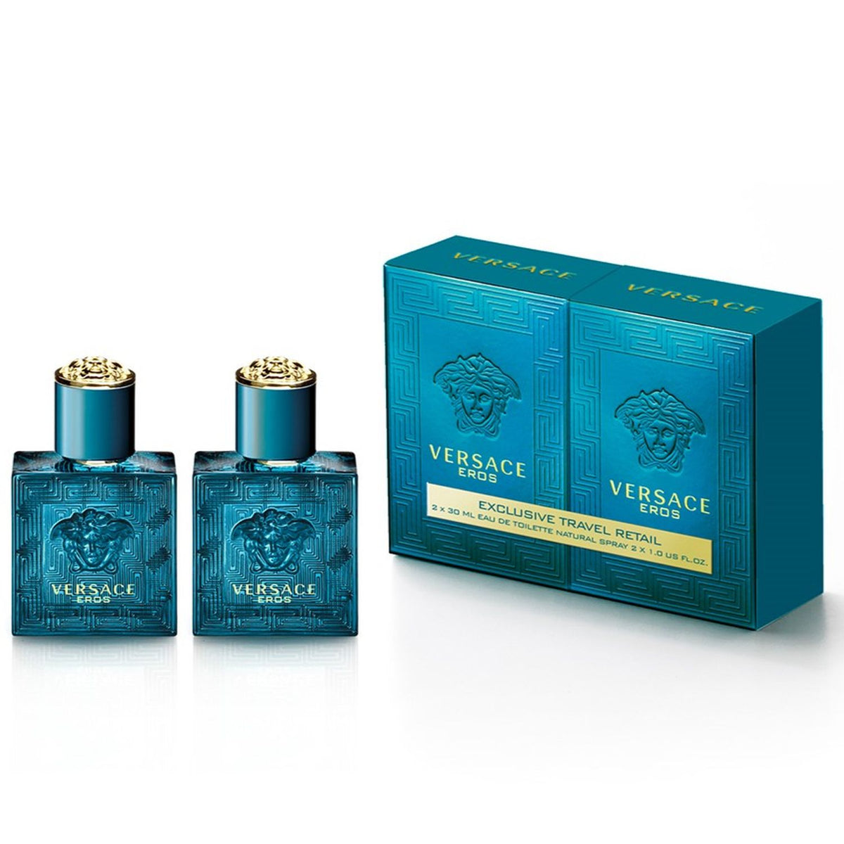 Coffret Versace Eros Homme – 2x EDT 30ml – coffret