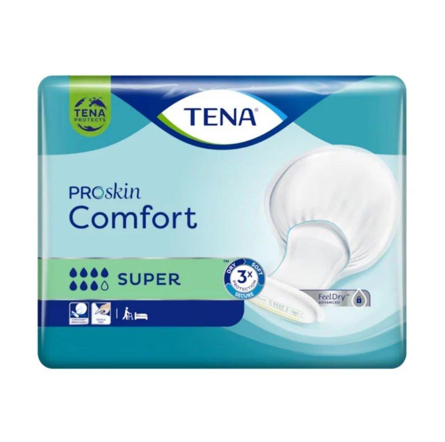 TENA Comfort Super 36 Pack – ProSkin Absorbent Pads, Protective Pads for Daily Comfort.