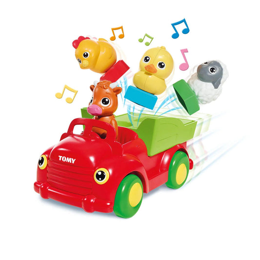 Tomy Sort N Pop Farmyard Friends Shape Sorter Toy – 12+ Months.