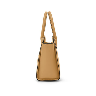 Twig Brown Women’s Shoulder Bag Bolena BOL02 Elegant Faux Leather Handbag.