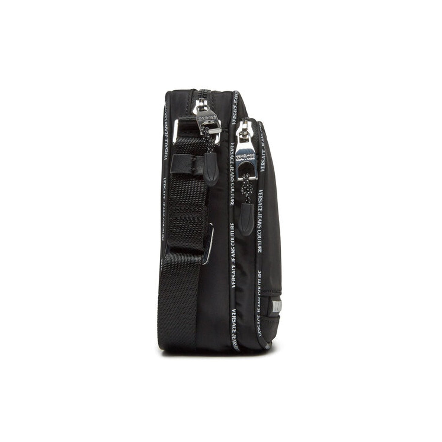 Versace Jeans Crossbody Bag For Men Luxury Leather Accessory With Iconic Logo - Afanaya