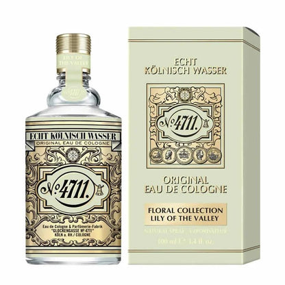 4711 Lily of the Valley Eau de Cologne Spray 100ml Fresh Floral Perfume for Women - Afanaya