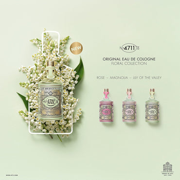 4711 Lily of the Valley Eau de Cologne Spray 100ml Fresh Floral Perfume for Women - Afanaya