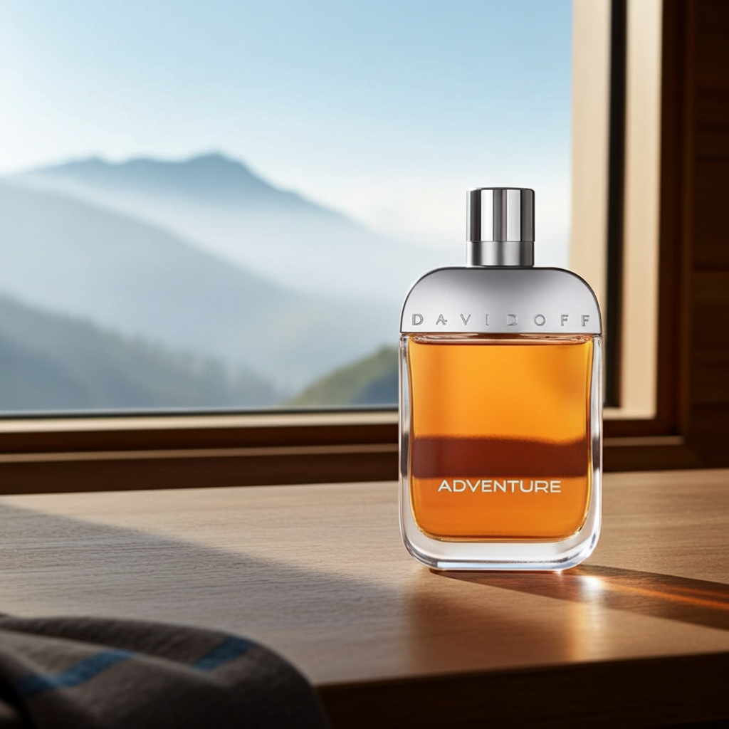 Davidoff Adventure Eau de Toilette 100ml – Parfum Boisé Épicé Frais pour Homme