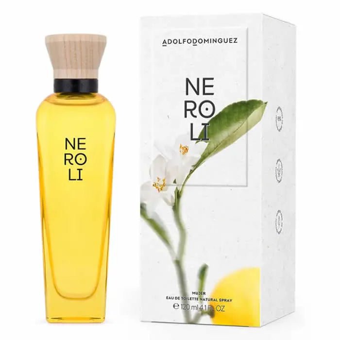 "Adolfo Dominguez Neroli Woman Eau de Toilette Spray 120ml Fresh Citrus Floral Perfume for Women - Afanaya